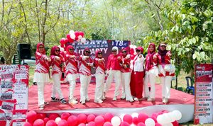 100 PESERTA RAMAIKAN TABATA HIIT T8.ID PARTY PERTAMA DI KALSEL, ADA LOMBA HINGGA DOORPRIZE MESIN CUCI 3 1001487893