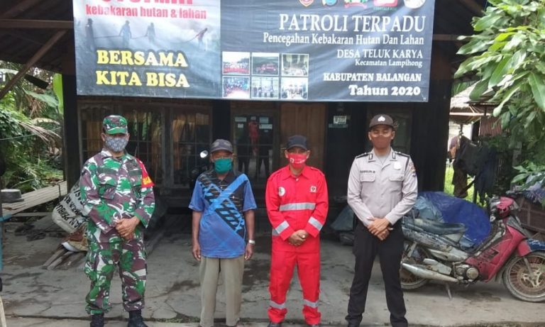 SATGAS KARHUTLA MULAI BERGERAK DI BALANGAN