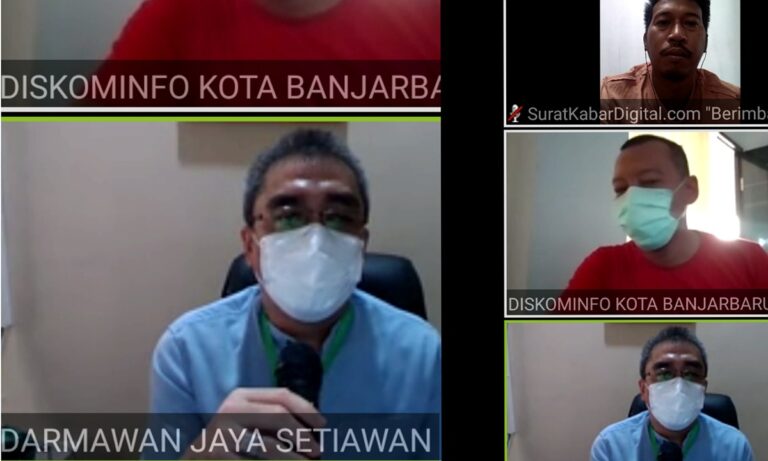 WAKIL WALIKOTA BANJARBARU LURUSKAN BERITA HOAKS TENTANG KONDISI KESEHATAN PEJABAT