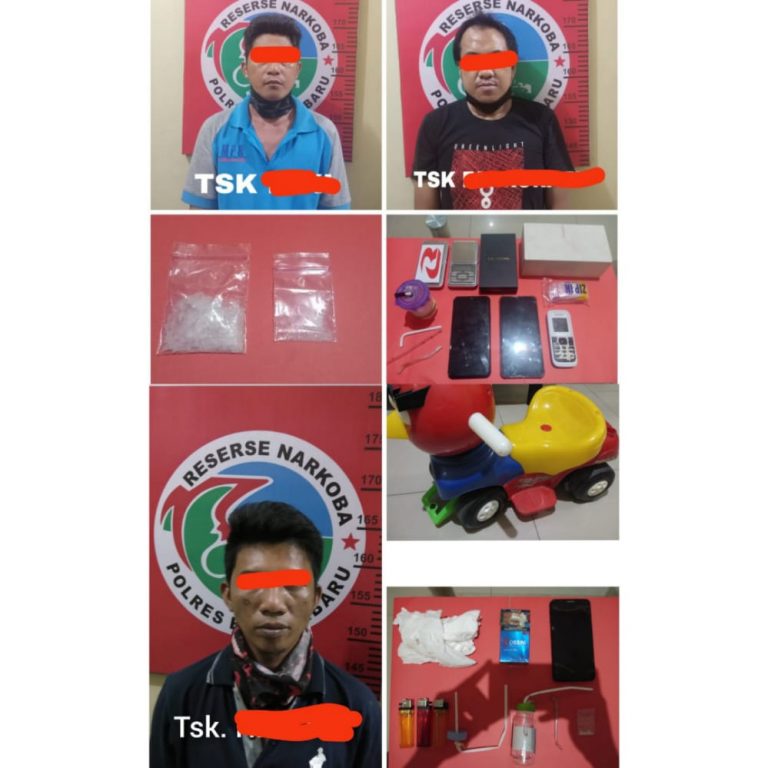 POLISI TANGKAP TERSANGKA PENJUAL NARKOBA DI BANJARBARU