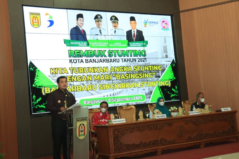 REMBUK STUNTING DI BALAI KOTA BANJARBARU