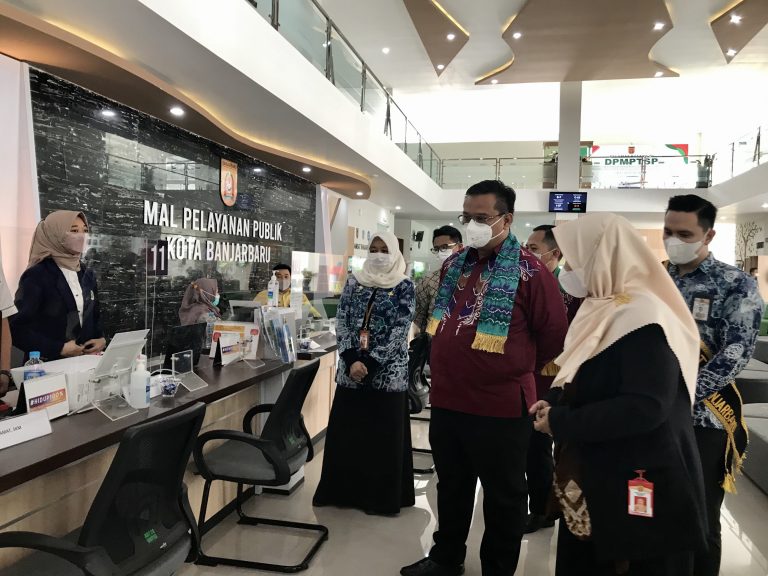 OMBUDSMAN RI KUNJUNGI MAL PELAYANAN PUBLIK BANJARBARU