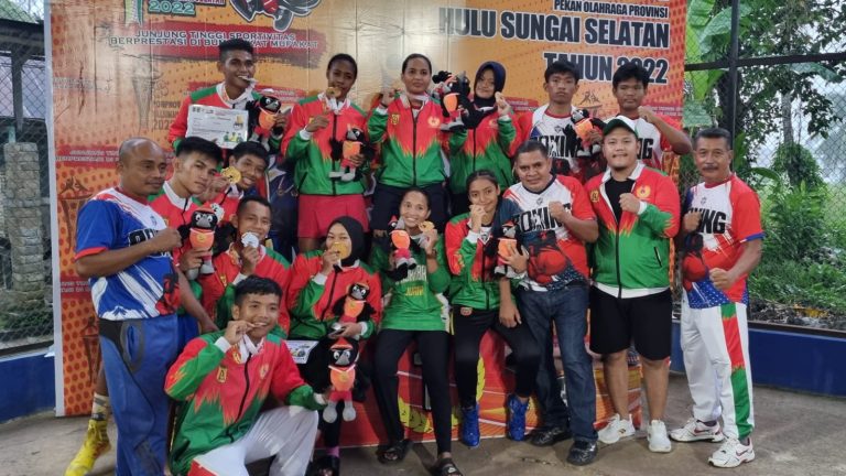 KETUA KONI BANJARBARU SEMANGATI ATLET DI ARENA PORPROV 2022