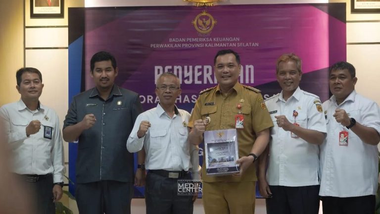 PEMKO BANJARBARU RAIH PREDIKAT WTP KEDELAPAN KALINYA