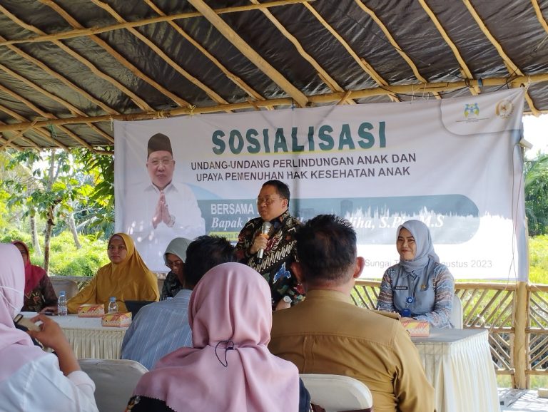 SYAIFULLAH TAMLIHA TEKANKAN PENTINGNYA JAGA ASUPAN MAKANAN ANAK