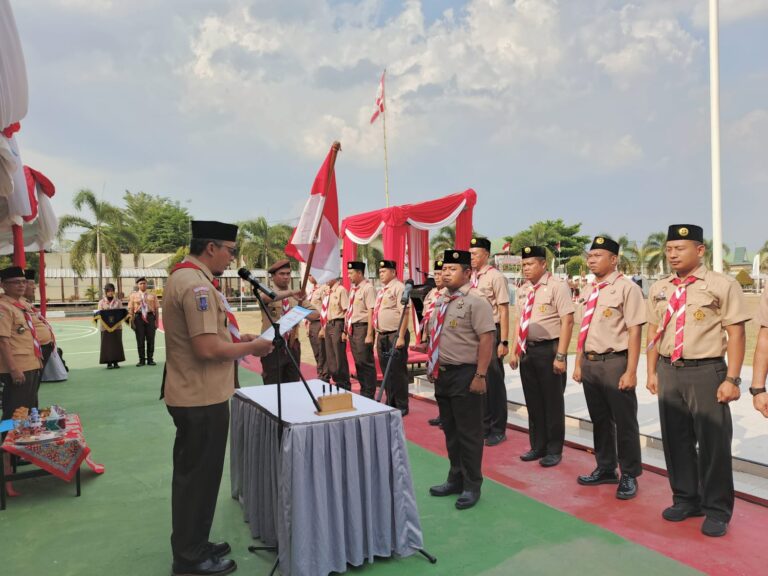 KWARCAB PRAMUKA BANJARBARU LANTIK MABIGUS LAPAS BANJARBARU