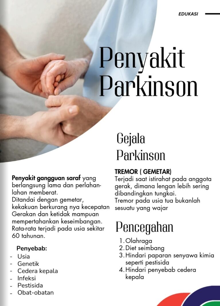 TIPA CEGAH PENYAKIT PARKINSON DARI RSDI BANJARBARU