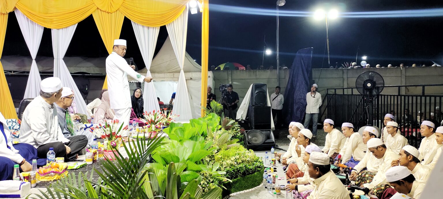 TABLIG AKBAR YAYASAN ABDUL AZIZ HALABY DI CEMPAKA DIPENUHI JAMA’AH