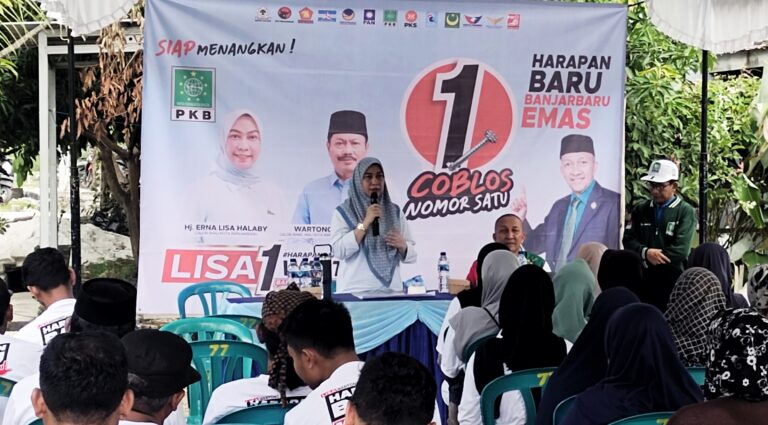 TARMIDI (PKB), AYO DUKUNG DAN MENANGKAN LISA HALABY JADI WALI KOTA BANJARBARU