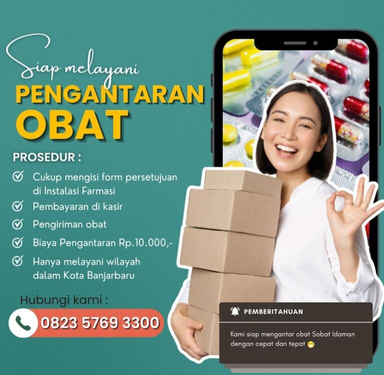 JASA PENGANTARAN OBAT TERSEDIA DI RSDI BANJARBARU