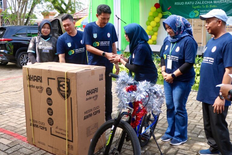 PUNCAK PERINGATAN KE-60 HKN, RSUD RAZA MARTAPURA GELAR SYUKUR RUN 5 KILOMETER