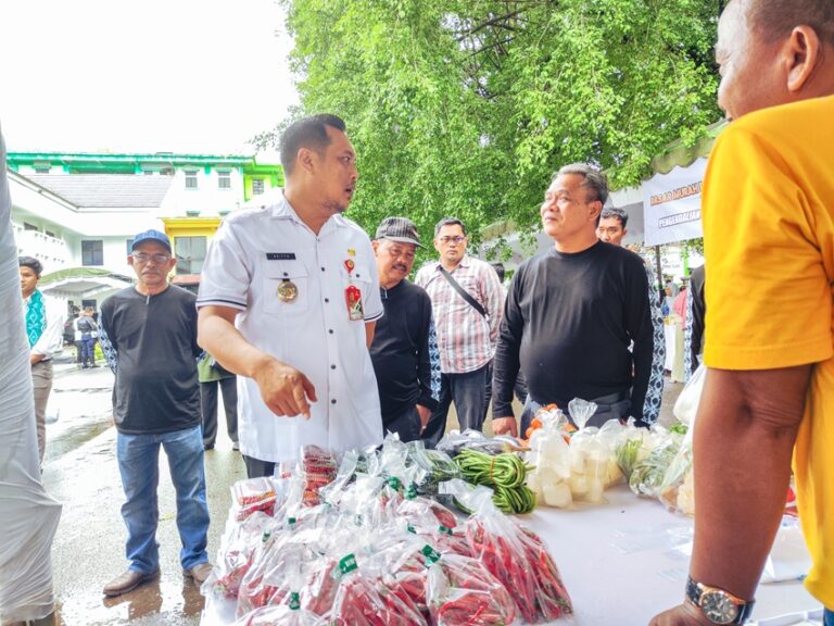 WALI KOTA BANJARBARU TINJAU PASAR MURAH