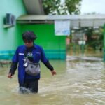 BANJIR RENDAM RATUSAN DESA DI KABUPATEN BANJAR