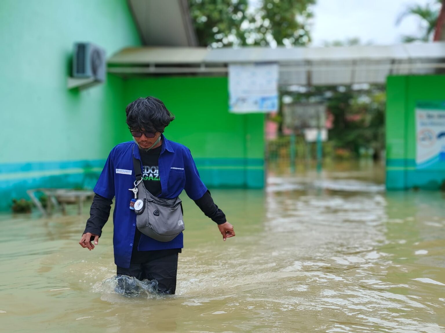 BANJIR RENDAM RATUSAN DESA DI KABUPATEN BANJAR