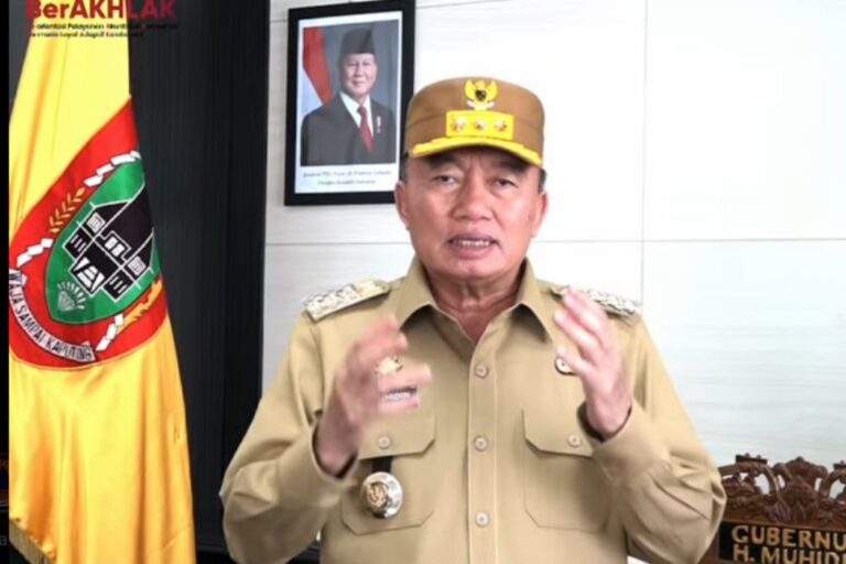 PESAN GUBERNUR KALSEL MUHIDIN TENTANG KEBENCANAAN