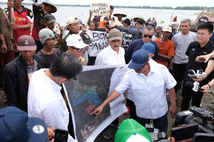 KEMENTERIAN ATR BPN TINDAK TEGAS KONFLIK PAGAR LAUT