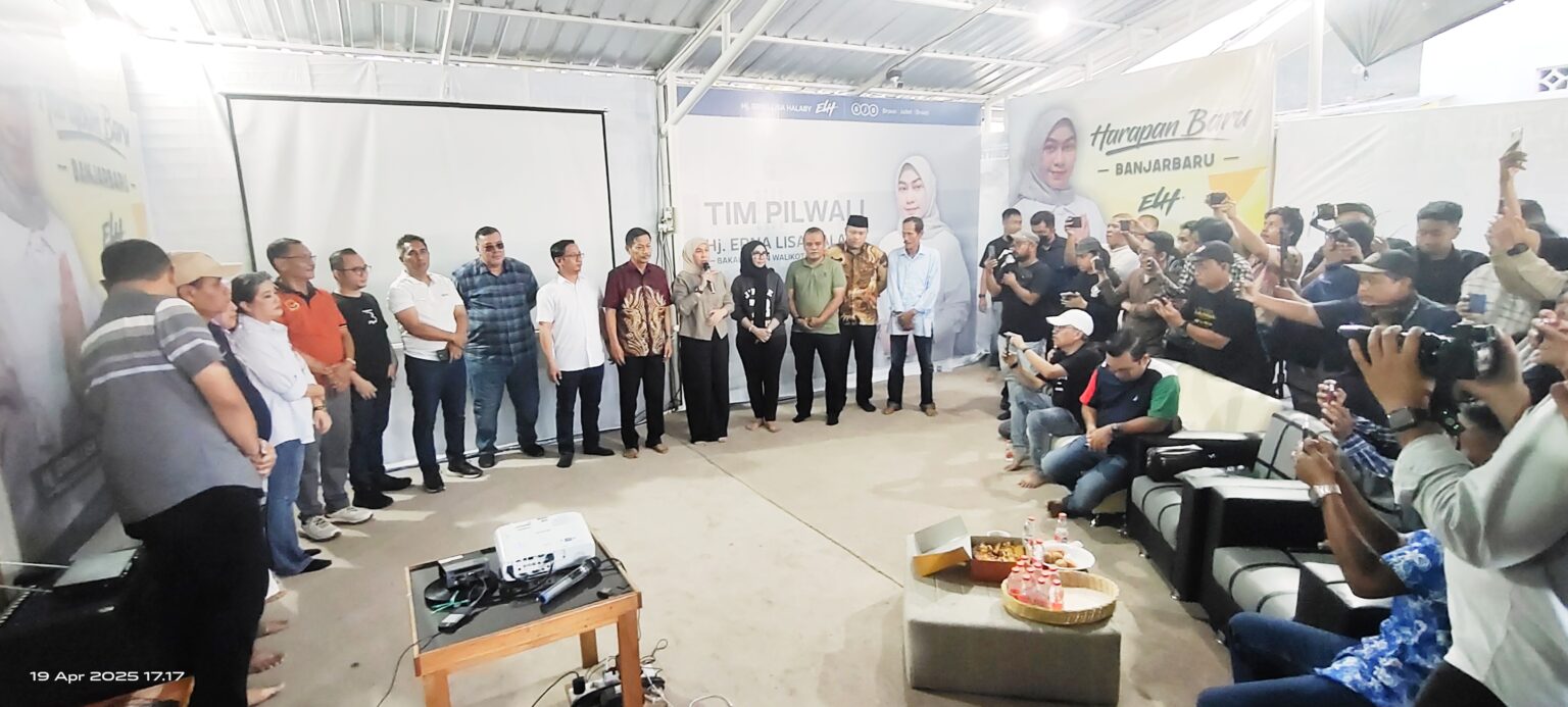 DEKLARASI KEMENANGAN LISA – WARTONO DI PSU PILKADA BANJARBARU