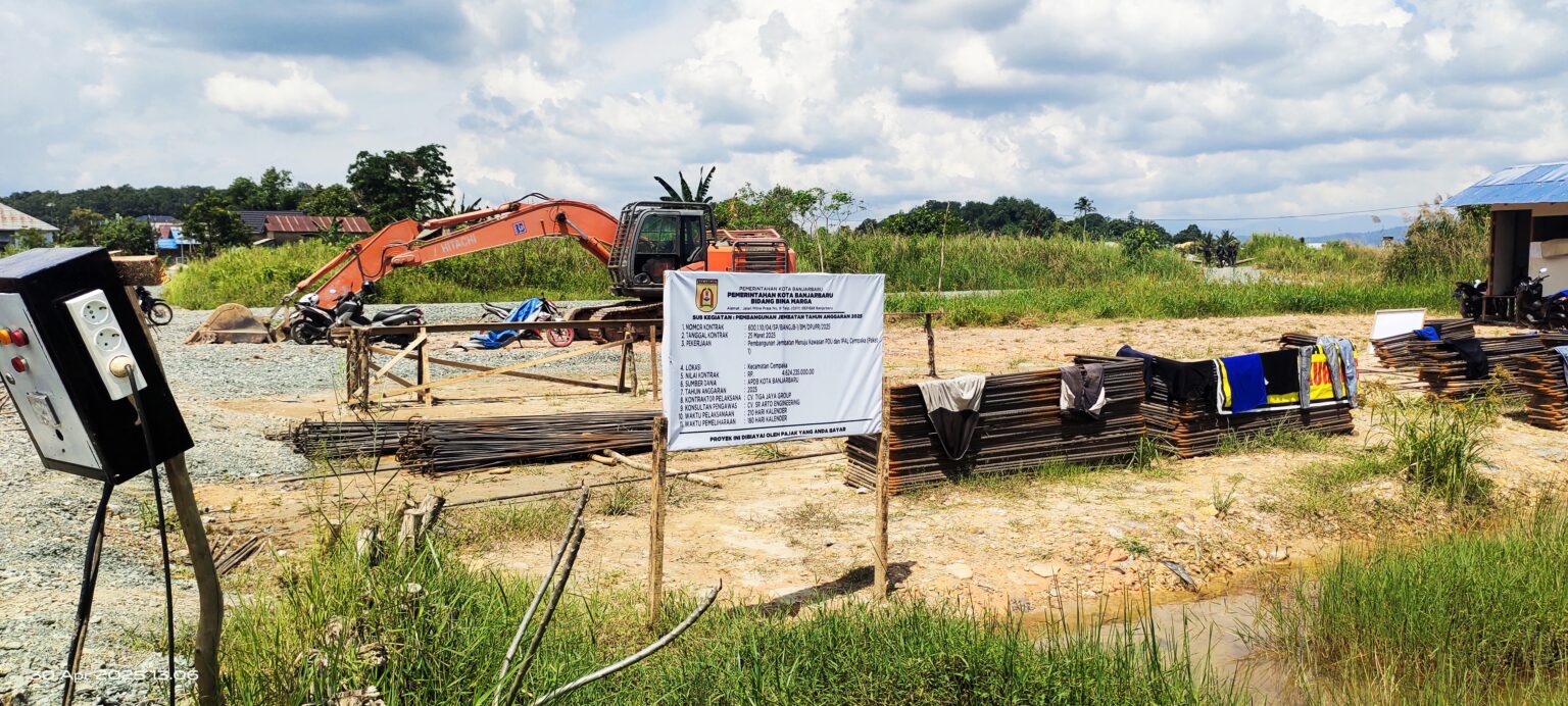 PROYEK JEMBATAN PUPR BANJARBARU, PEMILIK LAHAN TAK DIAJAK MUSYAWARAH DI AWAL
