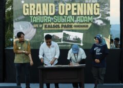 WAGUB KALSEL RESMIKAN KALSEL PARK: WISATA HUTAN SULTAN ADAM DISULAP JADI DESTINASI GLAMPING DAN BUDAYA BERKELAS DUNIA