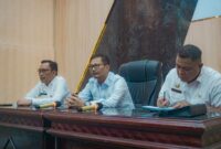 PEMKO BANJARBARU IKUTI RAKOOR PENCEGAHAN KORUPSI BERSAMA KPK
