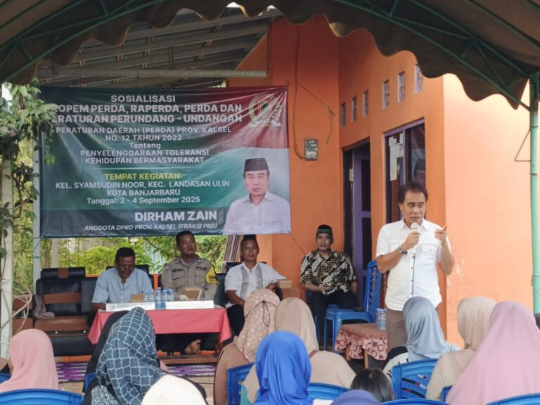 DIRHAM ZAIN TEKANKAN NILAI TOLERANSI DI TENGAH KEBERAGAMAN SENI DAN BUDAYA KALSEL