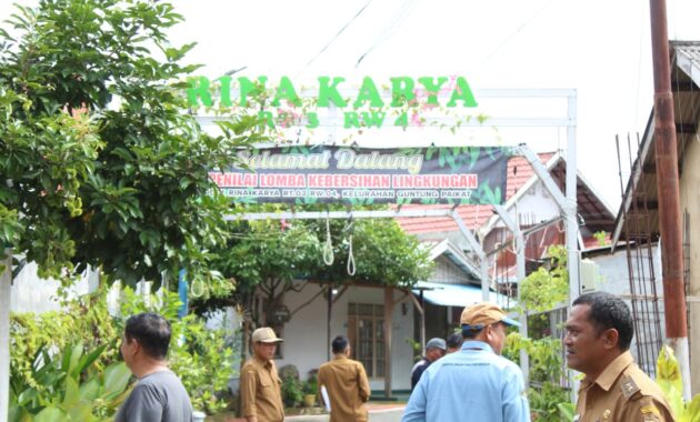 KOMPLEKS RINA KARYA WAKILI GUNTUNG PAIKAT DI LOMBA KEBERSIHAN BANJARBARU, WARGA TUNJUKKAN KESERIUSAN KELOLA LINGKUNGAN