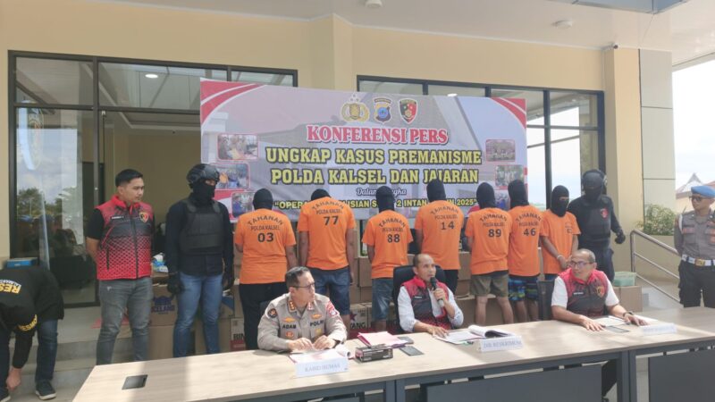 OPERASI SIKAT INTAN II 2025: POLDA KALSEL SAPU BERSIH KRIMINALITAS, 234 TERSANGKA DICIDUK