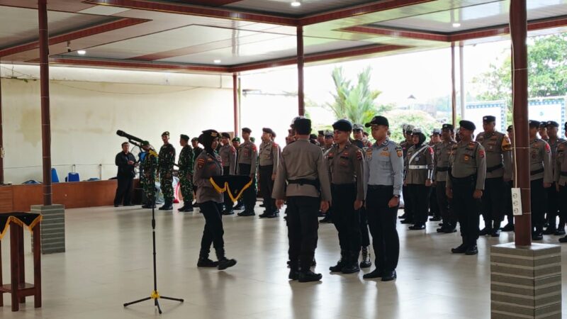 TIGA POSKO BERDIRI, POLRES BANJARBARU PERKUAT PENGAMANAN NATAL DAN TAHUN BARU