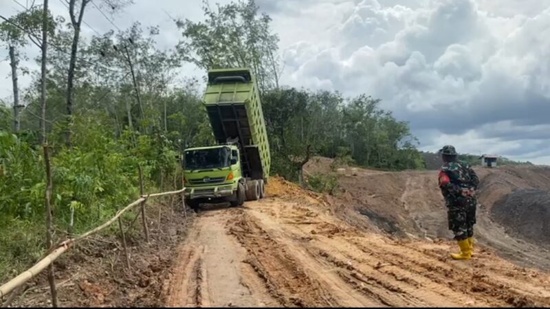 TERGERUS ISU DUGAAN TAMBANG ILEGAL, POLISI LEBIH TEKANKAN JALAN GUNUNG ULIN SUDAH DIPERBAIKI