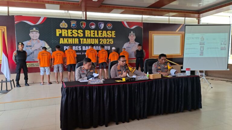 KASUS NARKOBA TURUN, POLRES BANJARBARU FOKUS BONGKAR JARINGAN BESAR SEPANJANG 2025