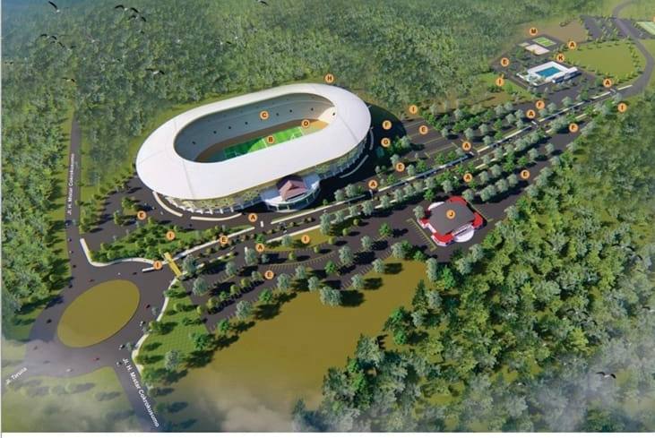 RP1,12 TRILIUN DIGELONTORKAN, STADION INTERNASIONAL DAN RUMAH JABATAN GUBERNUR JADI PROYEK PRIORITAS KALSEL 2026
