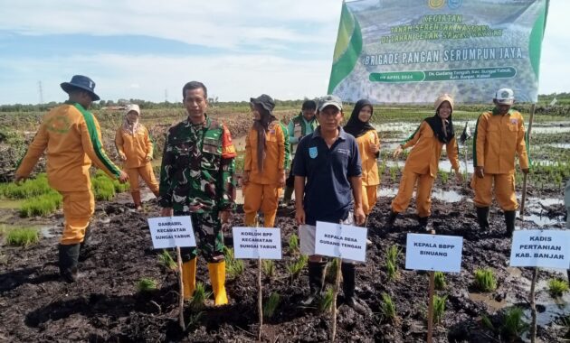 CETAK SAWAH 70 HEKTARE, DESA GUDANG TENGAH TANCAP GAS DUKUNG KETAHANAN PANGAN NASIONAL 1 IMG 20260409 WA0025
