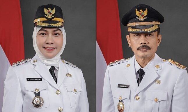 'ELH' SETAHUN MEMIMPIN BANJARBARU 1 19062025 Erna Lisa Halaby dan Wartono Istimewa jejakrekam.com edited