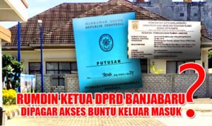 rumah dinas ketua dprd kota banjarbaru 2026