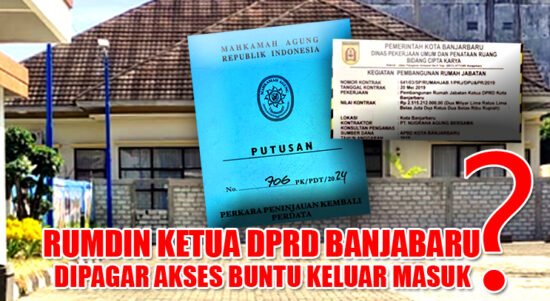 rumah dinas ketua dprd kota banjarbaru 2026