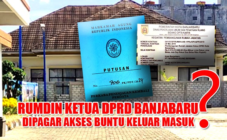 rumah dinas ketua dprd kota banjarbaru 2026