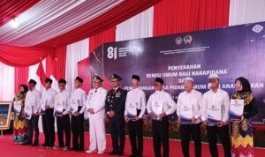 HUT KE-81 REPUBLIK INDONESIA JADI KADO BAGI 6000 LEBIH NAPI DI KALSEL, 133 LANGSUNG BEBAS 1 1001475191