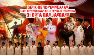 DETIK DETIK PERINGATAN HARI KEMERDEKAAN KE 81 REPUBLIK INDONESIA KOTA BANJARBARU